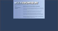 Desktop Screenshot of multicounter.de